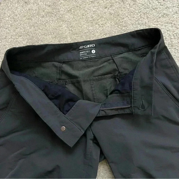 Giro Women’s Ride Biking Cycling Shorts Gray Size 2 Outdoor Active 10” - Picture 10 of 15